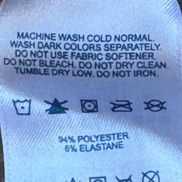 Lands' End Houndstooth Stretch Tunic Grey and White Scuba Feel Plus Size 3X - Picture 5 of 6